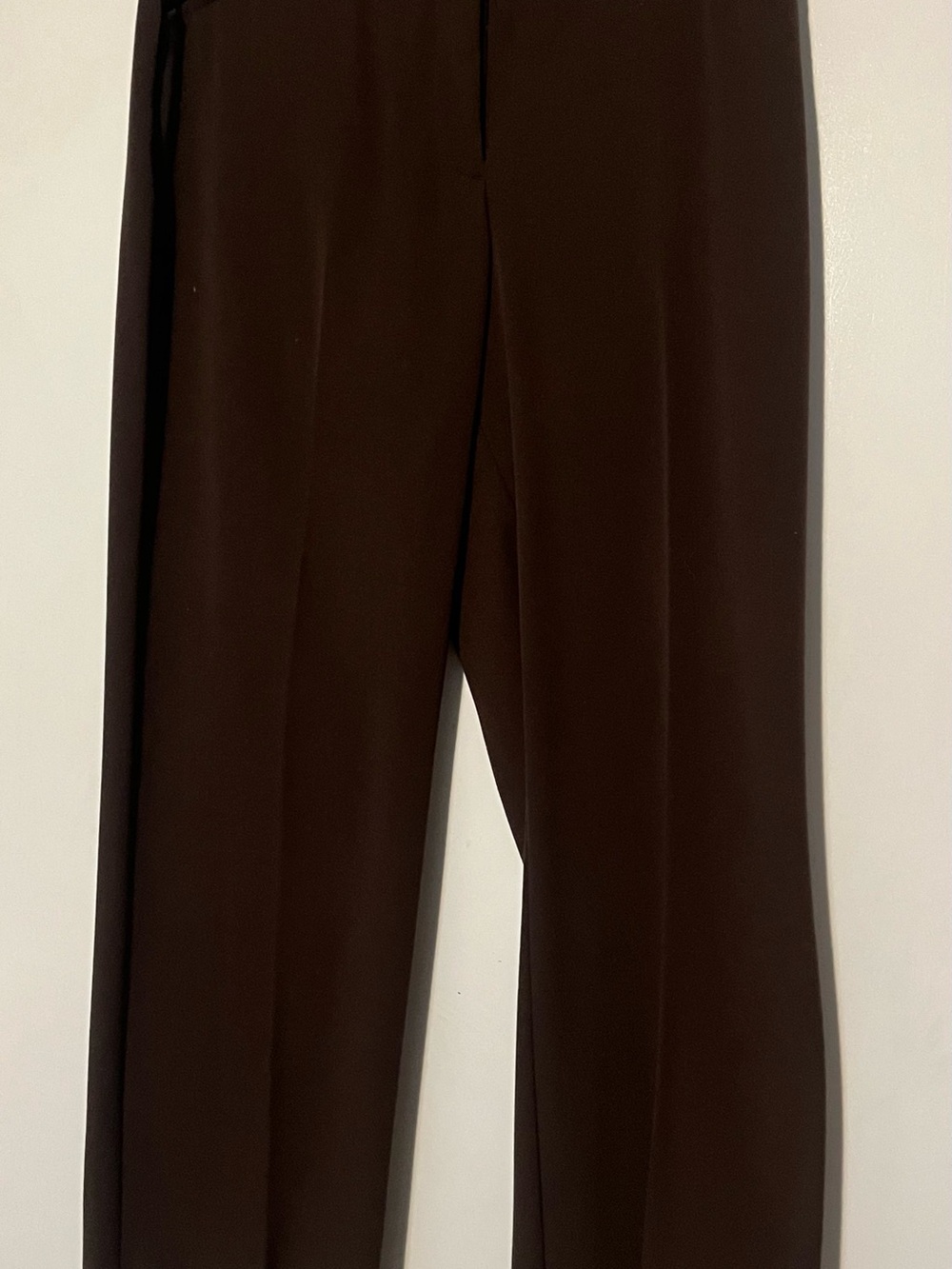 Apt. 9 Women's Straight-Leg Trousers in Dark Brown